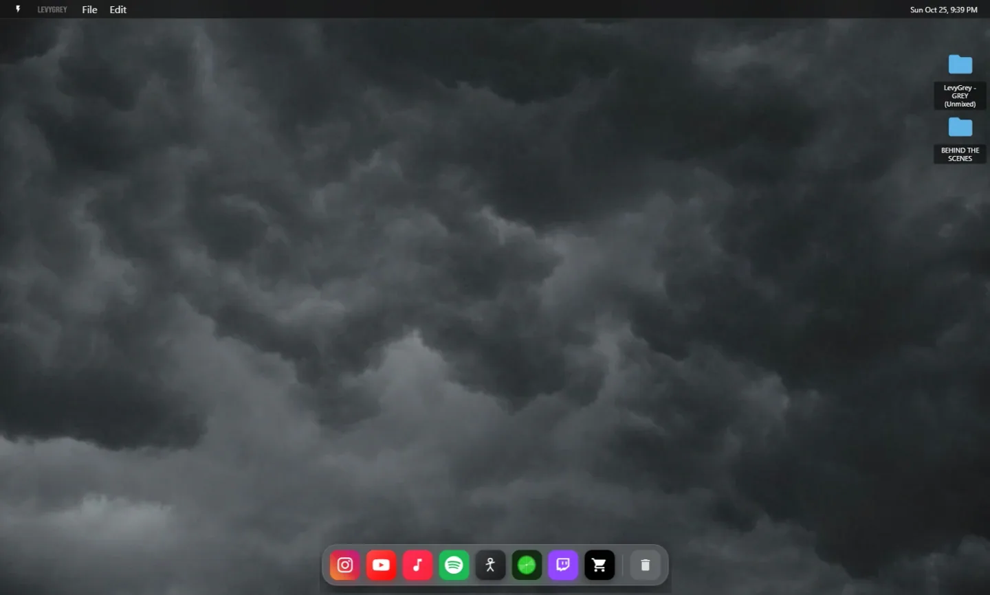 Screenshot of LevyGrey